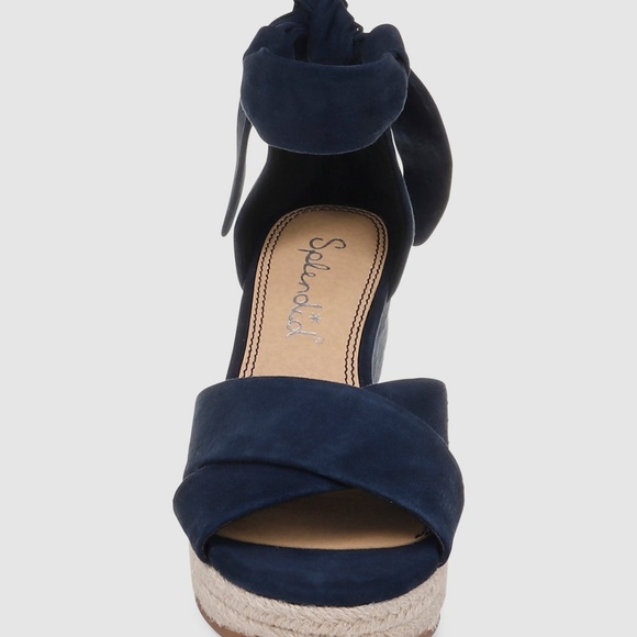 Splendid Terrence Wedge Blue NWOB - Picture 2 of 4